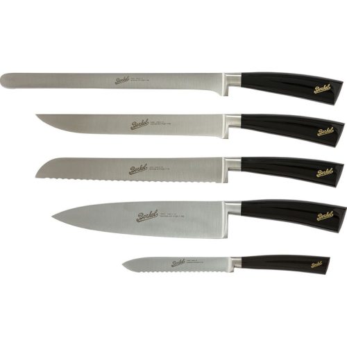 Berkel Messer-Set Elegance Schwarz Stahl 26 cm - Messer-Set