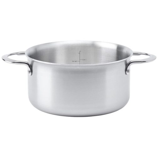 De Buyer Topf Alchimy Silber Edelstahl 21.4 cm 10.9 cm 20 cm - Topf
