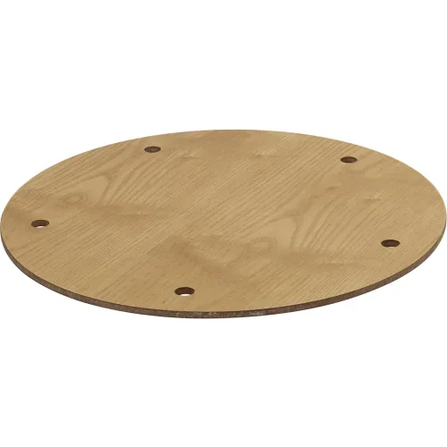 LIVIQUE, System Industrial Braun Metall 34 cm - Farbe: Holzfarben - System