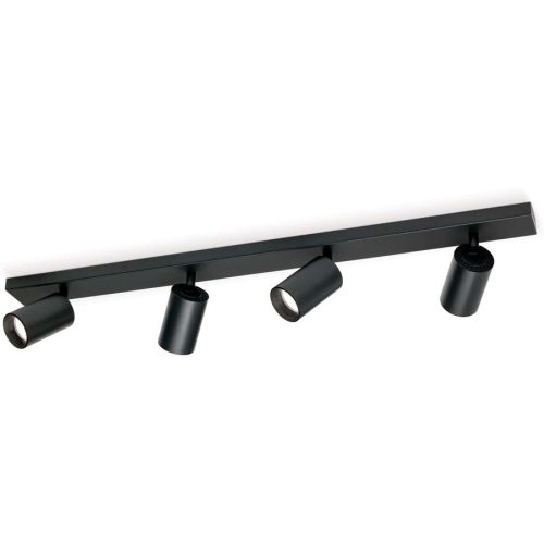 Spot Sean Schwarz Stahl 80 cm 12.7 cm - Spot