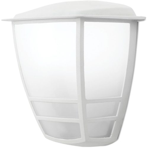 Aussenlampe Lift Weiss 18 cm 19.5 cm - Material: Aluminium-Druckguss - Aussenlampe