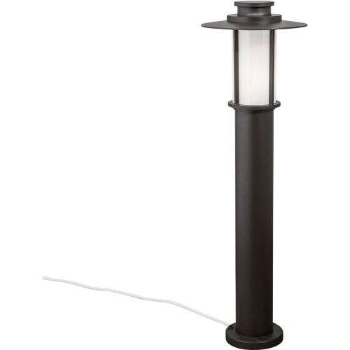 Aussenlampe Teiko Braun 24 cm 80 cm - Material: Siluminguss - Aussenlampe