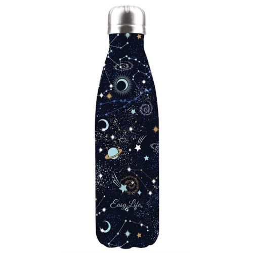 Trinkflasche Easy Life Blau Edelstahl 0 cm - Trinkflasche