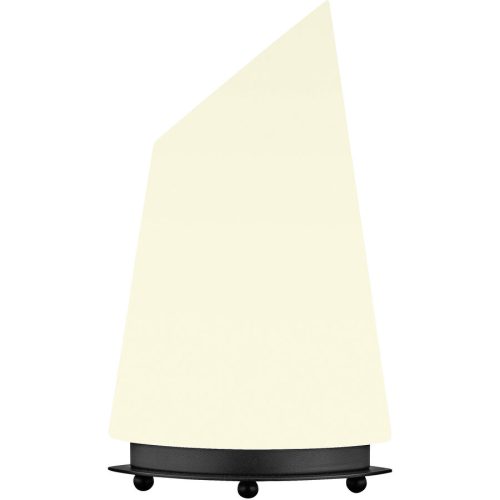 Designer-Tischlampe Bankamp Navigare E14 schwarz H 33 cm - Farbe: schwarz, weiss - Material: Glas - Designer-Tischlampe