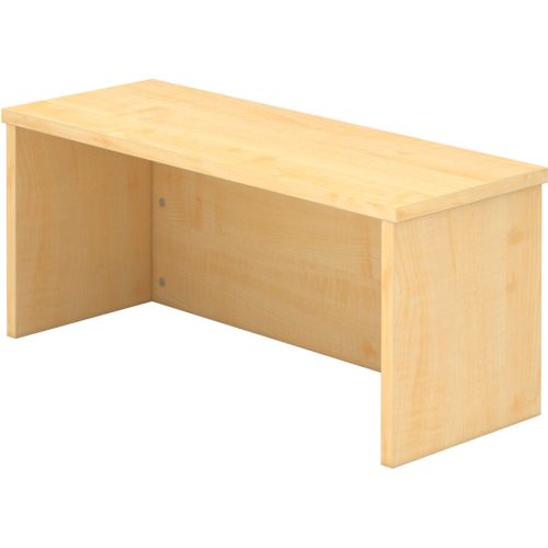 Thekenaufsatz Office Holz 80 cm - Farbe: Ahorn - Material: Holzwerkstoff - Thekenaufsatz