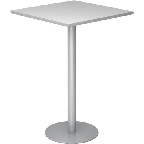 Besprechungstisch Office Grau Holz 80 cm - Material: Holzwerkstoff - Besprechungstisch