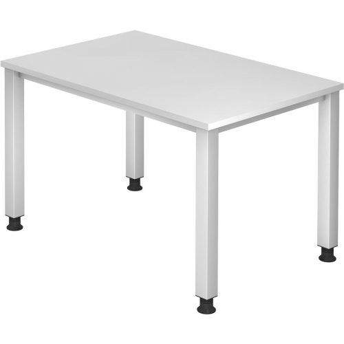 Hammerbacher, Hammerbacher Schreibtisch Q Serie Weiß 1.200 x 685 mm VQS12/W