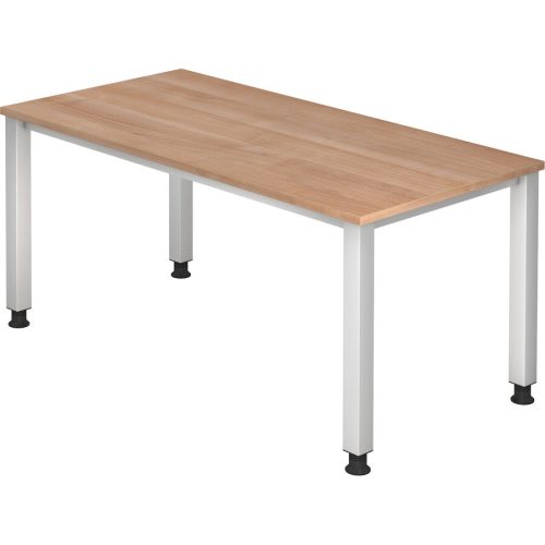Hammerbacher, Hammerbacher Schreibtisch Q Serie Walnuss 1.600 x 685 mm VQS16/N