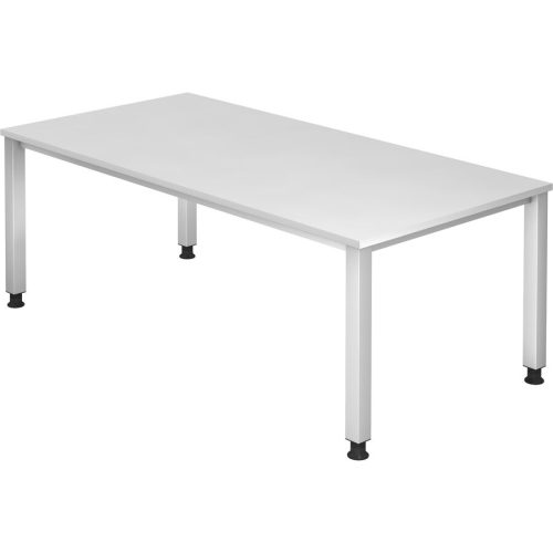 Hammerbacher, Hammerbacher Schreibtisch Q Serie Weiß 1.000 x 685 mm