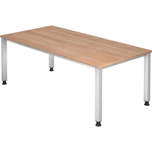 Hammerbacher, Hammerbacher Schreibtisch Q Serie Walnuss 1.000 x 685 mm