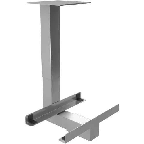 Hammerbacher, Hammerbacher Computer-Halterung VRCPU/S R-Serie Silber 190 x 500 mm