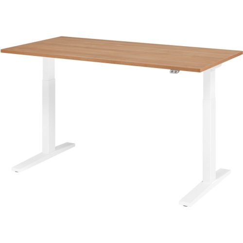 Hammerbacher, Hammerbacher Sitz-Steh-Arbeitsplatz XMKA16 Walnuss