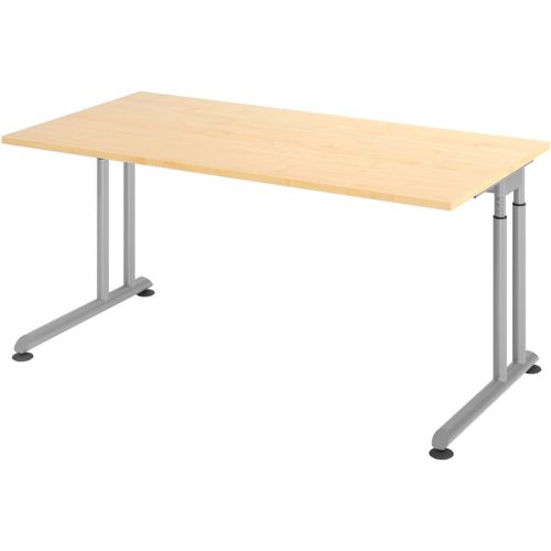 Schreibtisch Office Holz 160 cm - Farbe: Ahorn - Material: Holzwerkstoff - Schreibtisch