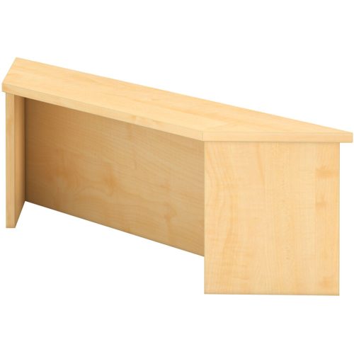 Thekenaufsatz Office Holz 113 cm - Farbe: Ahorn - Material: Holzwerkstoff - Thekenaufsatz