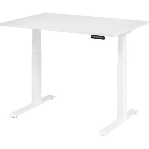 Hammerbacher, Hammerbacher Sitz-Steh-Arbeitsplatz XDKB12 1.200 x 800 x 1.290 mm Weiß