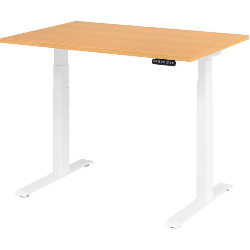 Hammerbacher, Hammerbacher Sitz-Steh-Arbeitsplatz XDKB12 1.200 x 800 x 1.290 mm Buche