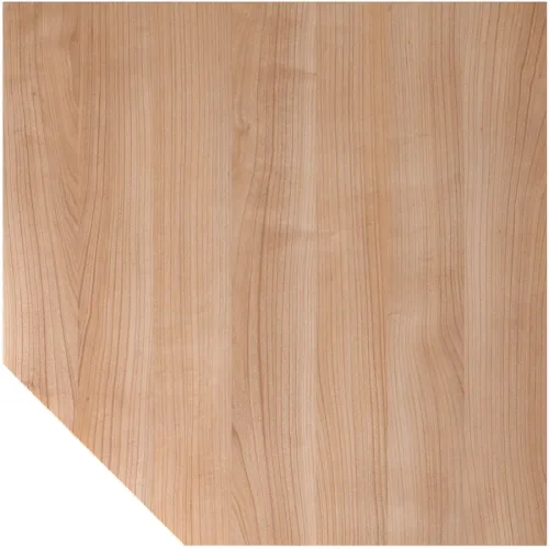 Anbautisch Office Braun Holz 120 cm - Farbe: Nussbaum - Material: Holzwerkstoff - Anbautisch