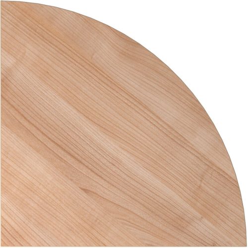 Anbautisch Office Braun Holz 80 cm - Farbe: Nussbaum - Material: Holzwerkstoff - Anbautisch
