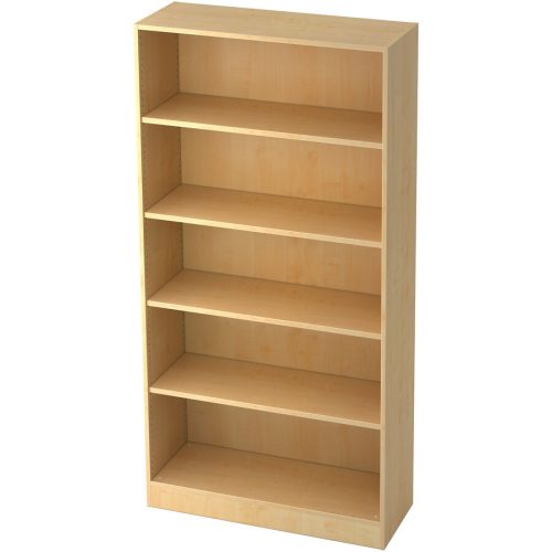 Hammerbacher, Hammerbacher Melaminharzbeschichtete Spanplatte Regal 4 1.000 x 400 x 2.004 mm Ahorn