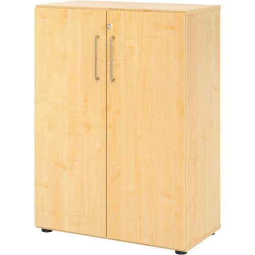Hammerbacher, Hammerbacher Schrank V938T3/3/3/BS Ahorn 80 x 42 x 110 cm