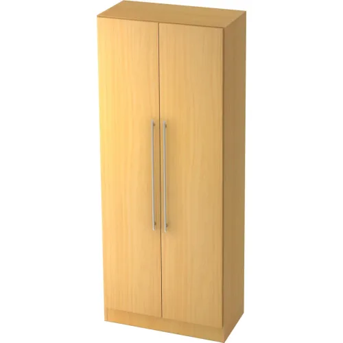 Aktenschrank Office Braun Holz 80 cm 42 cm 200.4 cm - Farbe: Buche Dekor - Material: Holzwerkstoff - Aktenschrank