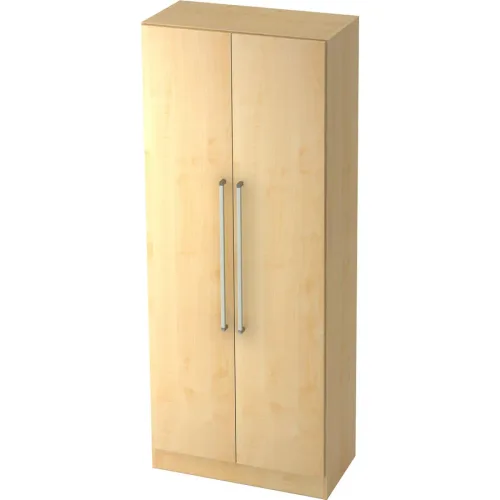 Aktenschrank Office Braun Holz 80 cm 42 cm 200.4 cm - Farbe: Ahorn Dekor - Material: Holzwerkstoff - Aktenschrank