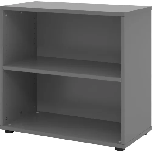 Hammerbacher, Hammerbacher Schrank V928RE/G Grau 80 x 40 x 74,6 cm