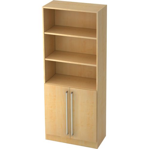 Aktenschrank Office Holz 80 cm 42 cm 200.4 cm - Farbe: Ahorn - Material: Holzwerkstoff - Aktenschrank