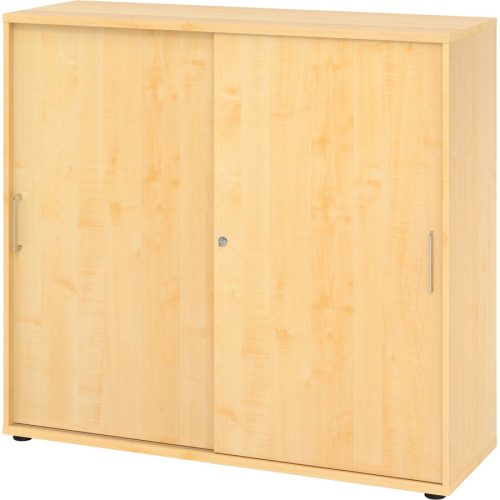 Hammerbacher, Hammerbacher Schrank V1753S/3/3/BS Ahorn 120 x 40 x 110 cm