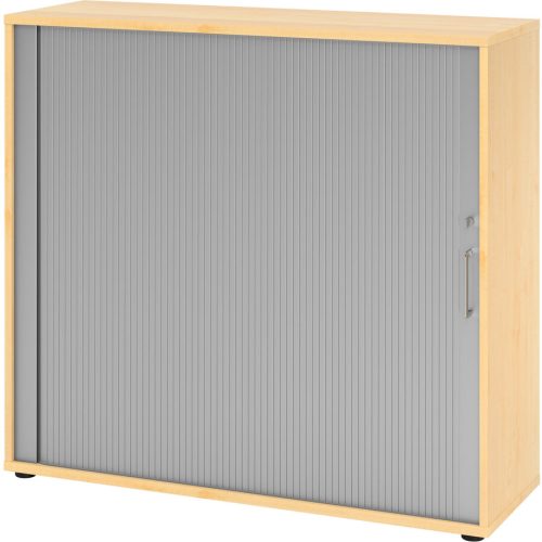 Hammerbacher, Hammerbacher Schrank V1733S/3/S/BS Ahorn 120 x 40 x 110 cm