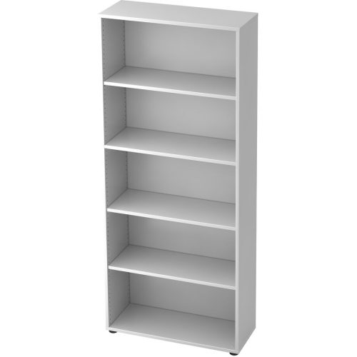 Regal Office pure Weiss Holz 80 cm 188 cm - Material: Holzwerkstoff - Regal