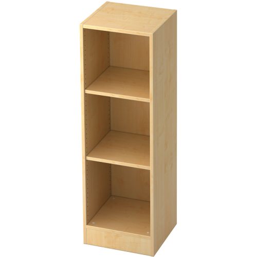Hammerbacher, Hammerbacher Melaminharzbeschichtete Spanplatte Regal 4 406 x 400 x 1.270 mm Ahorn