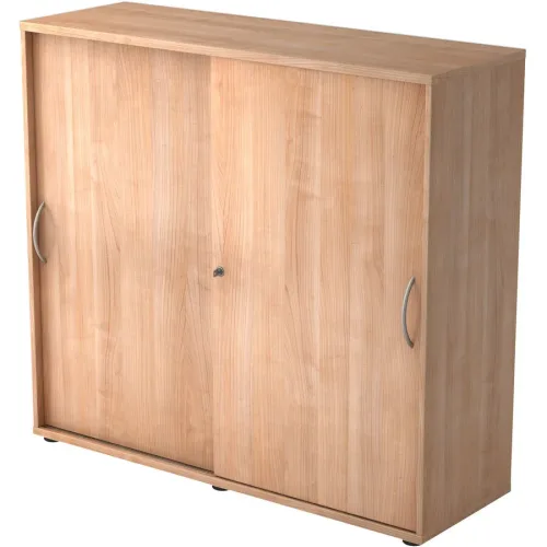 Aktenschrank Office Braun Holz 120 cm 40 cm 110 cm - Farbe: Nussbaum Dekor - Material: Holzwerkstoff - Aktenschrank
