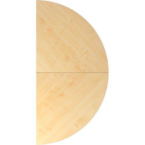 Anbautisch Office Holz 160 cm - Farbe: Ahorn - Material: Holzwerkstoff - Anbautisch