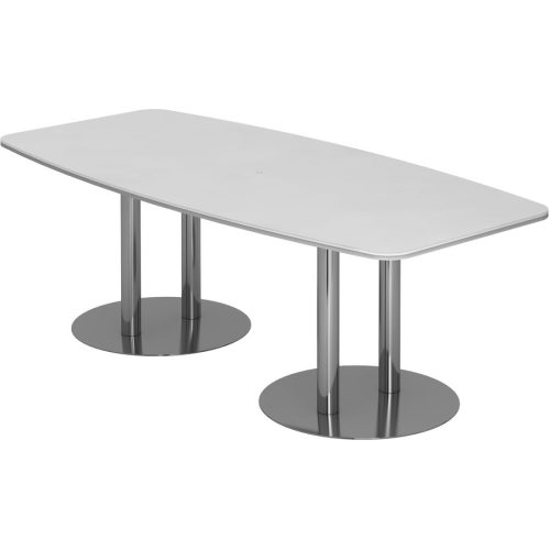 Hammerbacher, Konferenztisch Meeting, BxT 2.200 x 1.050 mm, weiss
