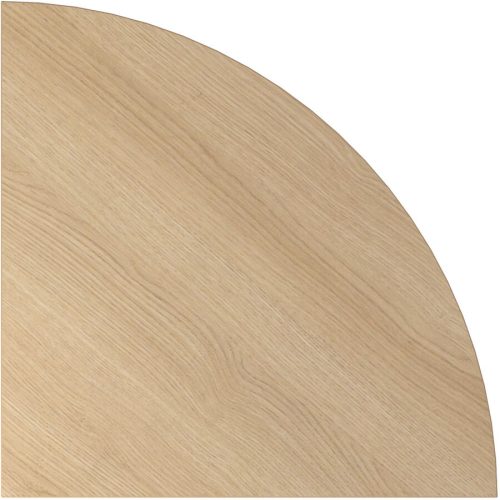 Anbautisch Office Braun Holz 80 cm - Farbe: eiche - Material: Holzwerkstoff - Anbautisch