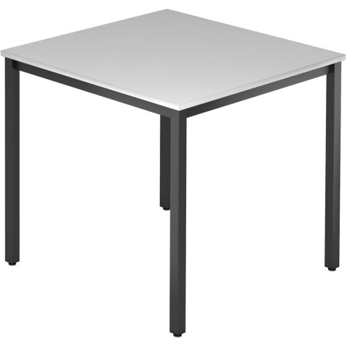 Besprechungstisch Office Grau Holz 80 cm - Material: Holzwerkstoff - Besprechungstisch