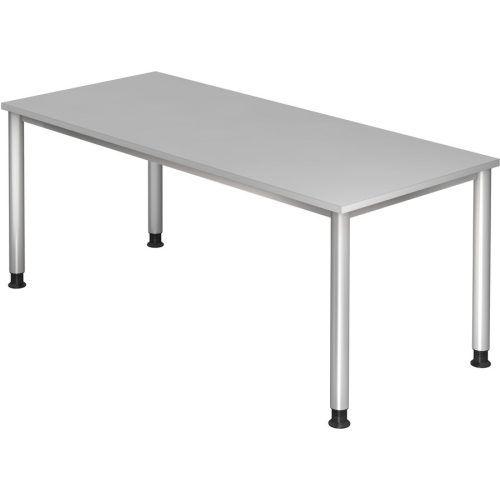 Hammerbacher, Hammerbacher Schreibtisch VHS19/5/S Grau, Silber 1.800 x 800 x 760 mm