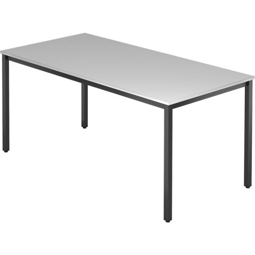 Besprechungstisch Office Grau Holz 160 cm - Material: Holzwerkstoff - Besprechungstisch