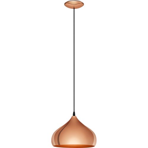 Eglo Pendellampe Hapton Kupfer Stahl 29 cm 110 cm - Pendellampe