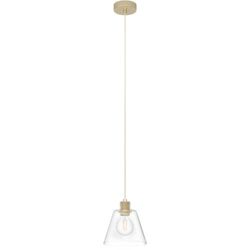 Eglo Pendellampe Copley Gold Aluminium/Stahl 20 cm 110 cm - Farbe: goldfarben - Pendellampe