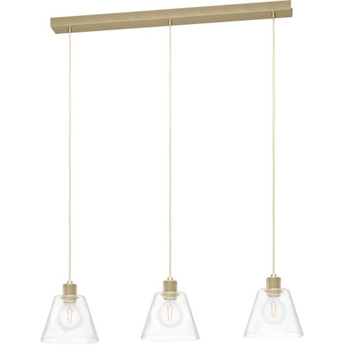 Eglo Pendellampe Copley Gold Aluminium/Stahl 20 cm 110 cm - Farbe: goldfarben - Pendellampe