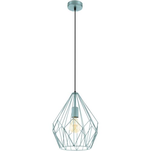 Eglo Pendellampe Carlton Cyan Stahl 31 cm 110 cm - Farbe: Mint - Pendellampe