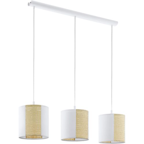 Eglo Pendellampe Arnhem Weiss Stahl 24 cm 110 cm - Pendellampe