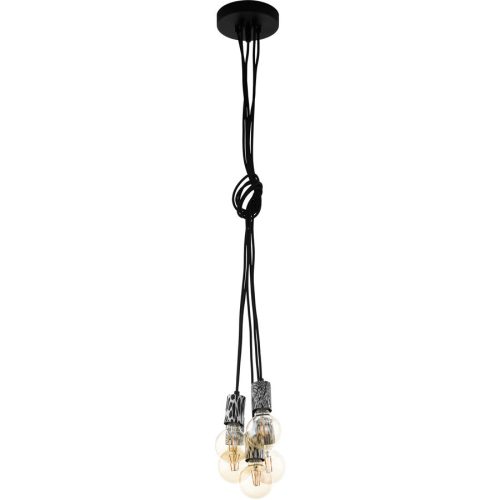 Eglo Pendellampe Nagpur Schwarz Stahl 14.5 cm 131 cm - Pendellampe