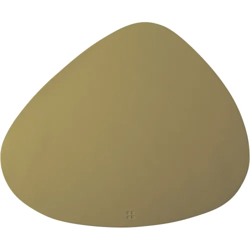LIVIQUE, Tischset Ambiente Gold Polyethylen 37 cm - Material: PVC - Tischset