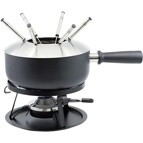 Kadastar, Kadastar - Fondue-Set, 22cm, Black