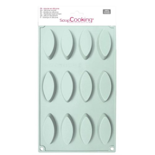 Back-/Auflaufform Scrap Cooking Cyan Silikon 29.4 cm 17.2 cm - Farbe: Mint - Back-/Auflaufform