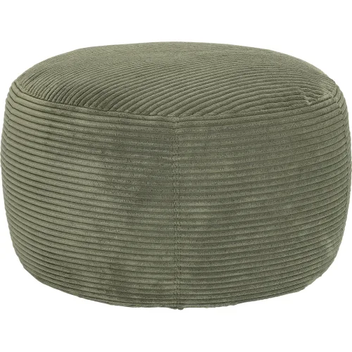 LIVIQUE, Hocker Ava Hocker Grün Stoff 60 cm 40 cm - Hocker