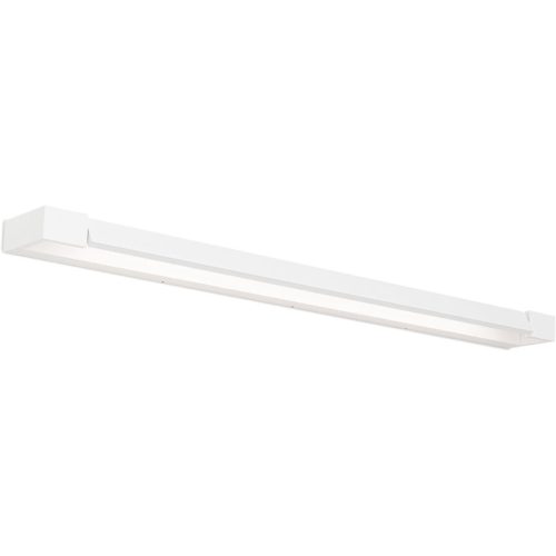 Wandlampe Marilyn Weiss Aluminium 90 cm 4.2 cm - Lichtfarbe: Warmweiss - Wandlampe